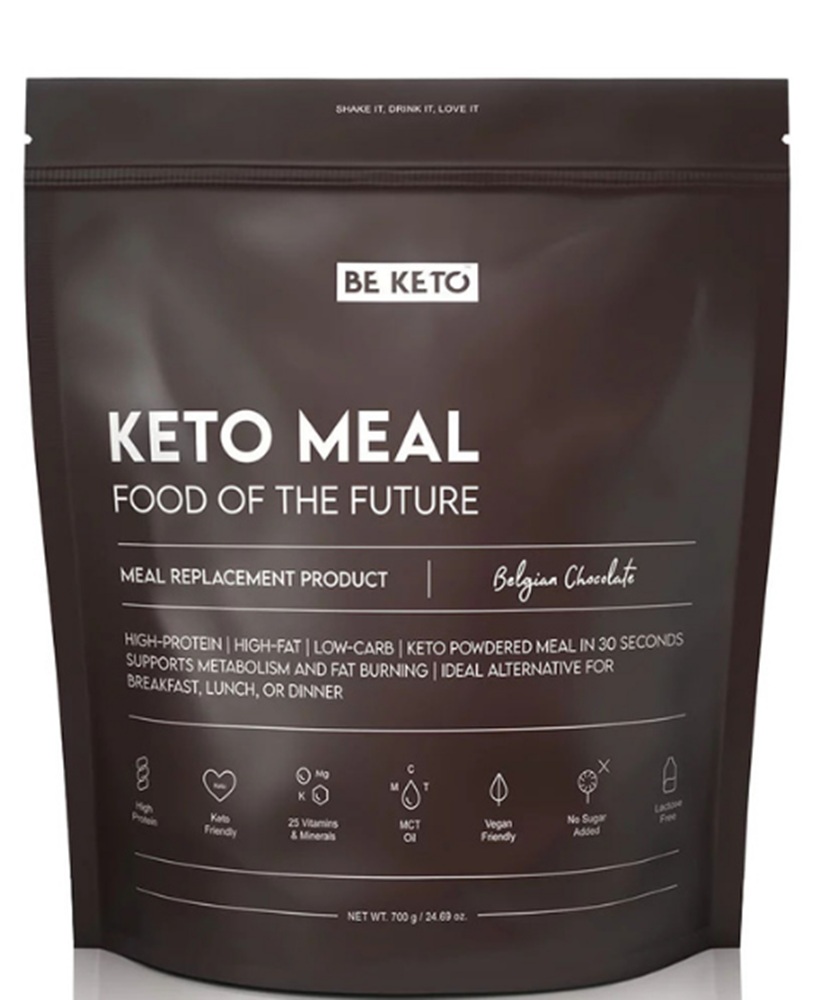 BeKeto Keto Posiłek Belgijska Czekolada 700 g