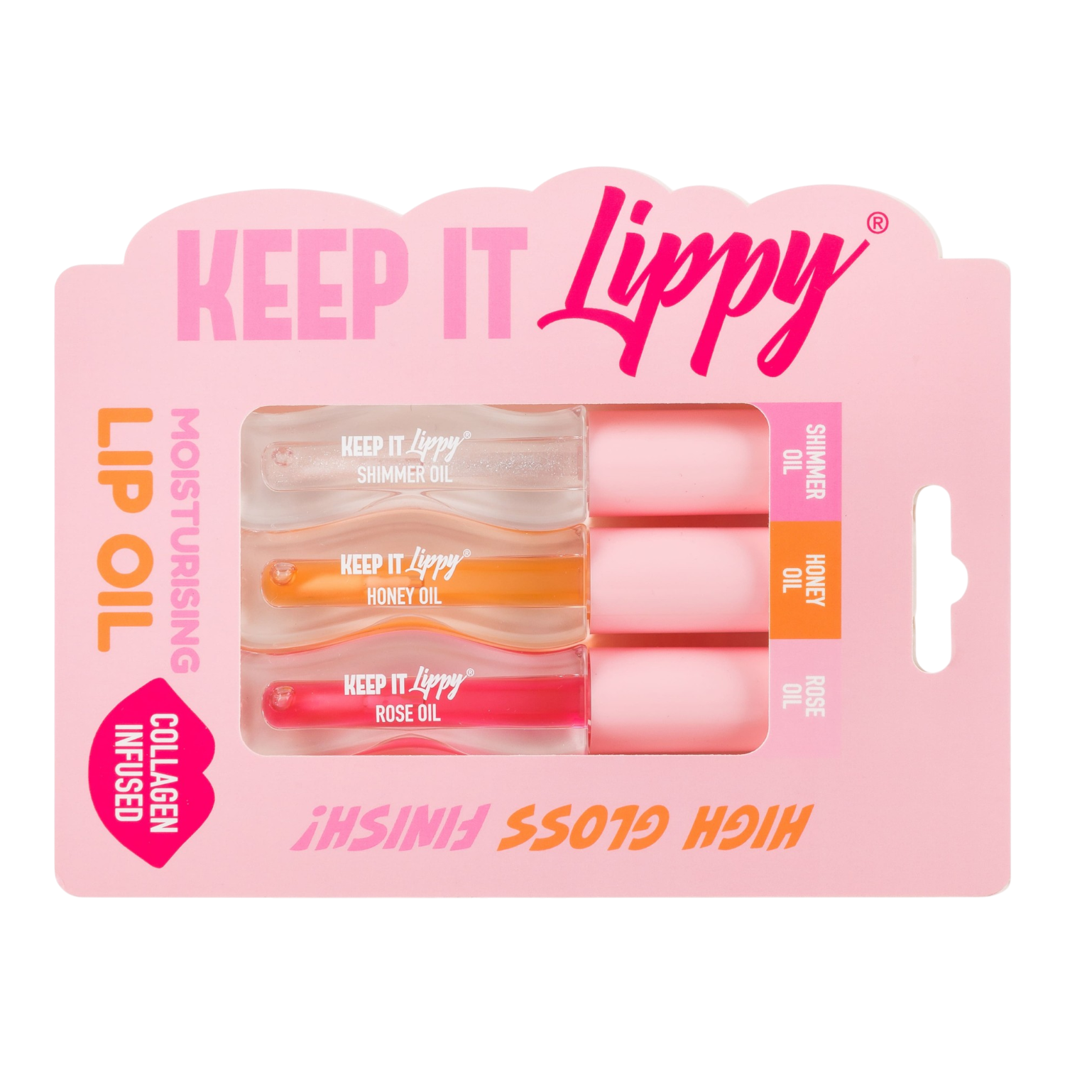 Skin Treats Keep It Lippy Zestaw TRIO Olejki do ust 3 szt.