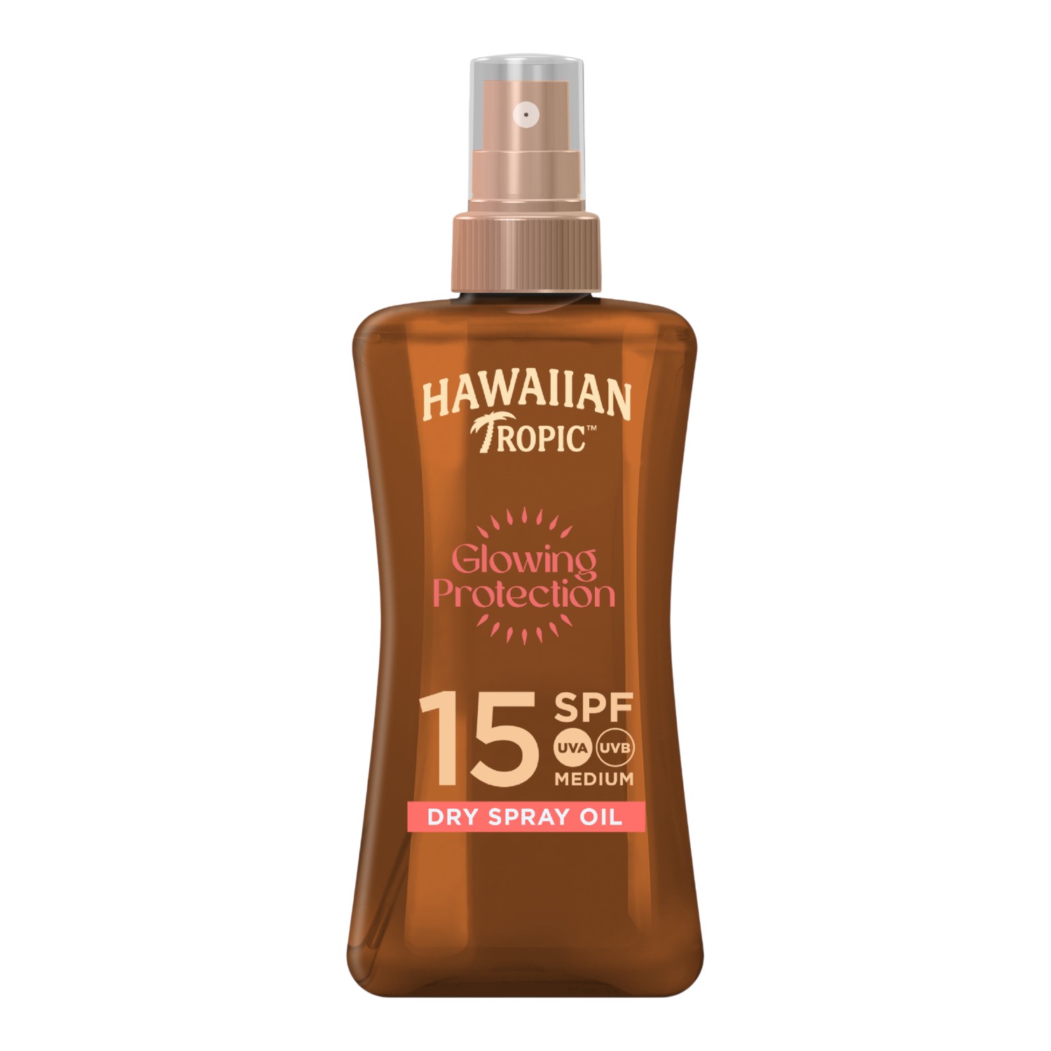 Hawaiian Tropic Suchy olejek ochronny do opalania SPF 15, ochrona UVA/UVB, 200 ml