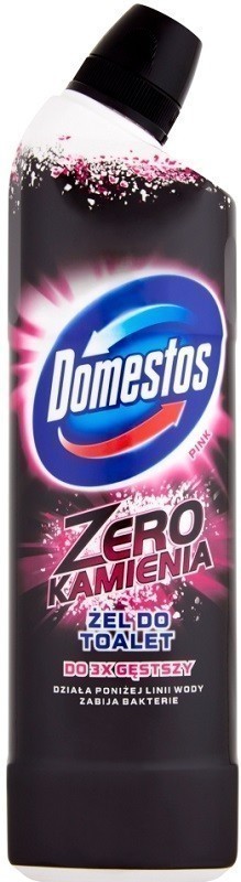 Domestos Zero Kamienia Żel do WC, Pink 750 ml