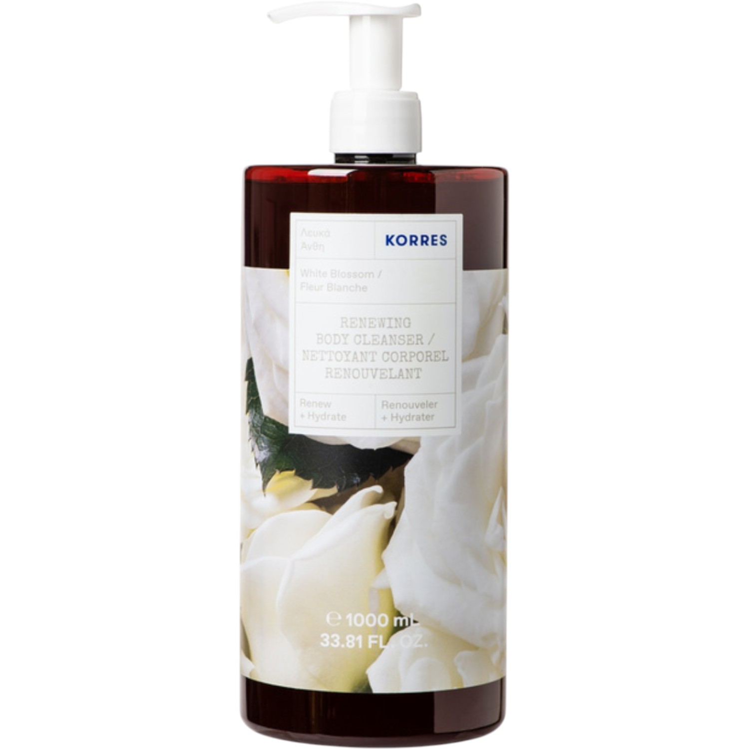 Korres Żel do mycia ciała White Blossom, 1l