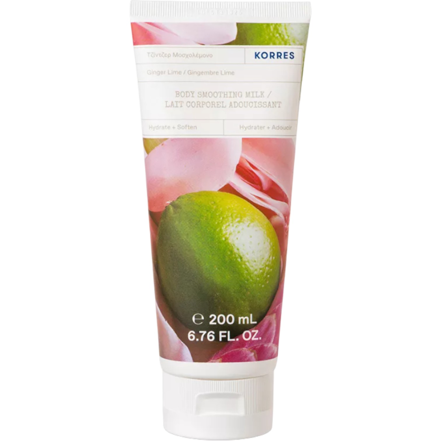 Korres Mleczko do ciała, Ginger Lime