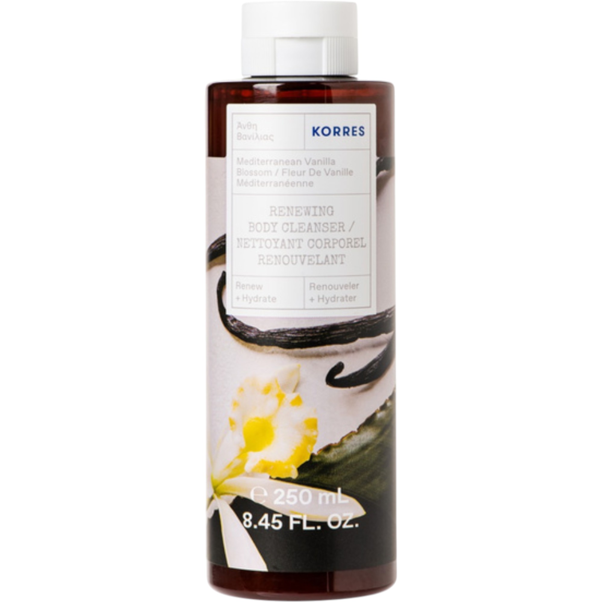 Korres Żel do mycia ciała Mediterranean Vanilla Blossom, 250ml