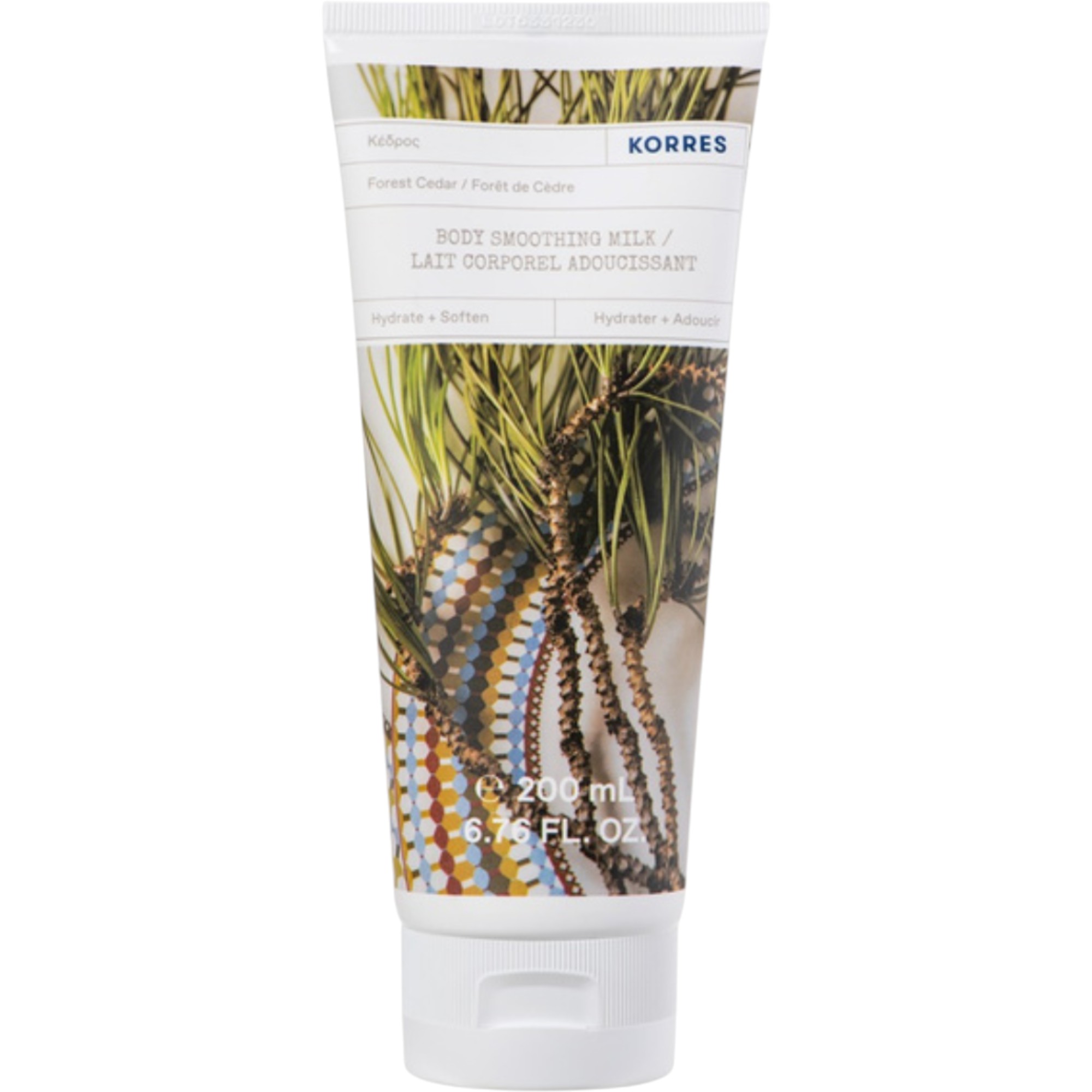 Korres Mleczko do ciała, Cedr