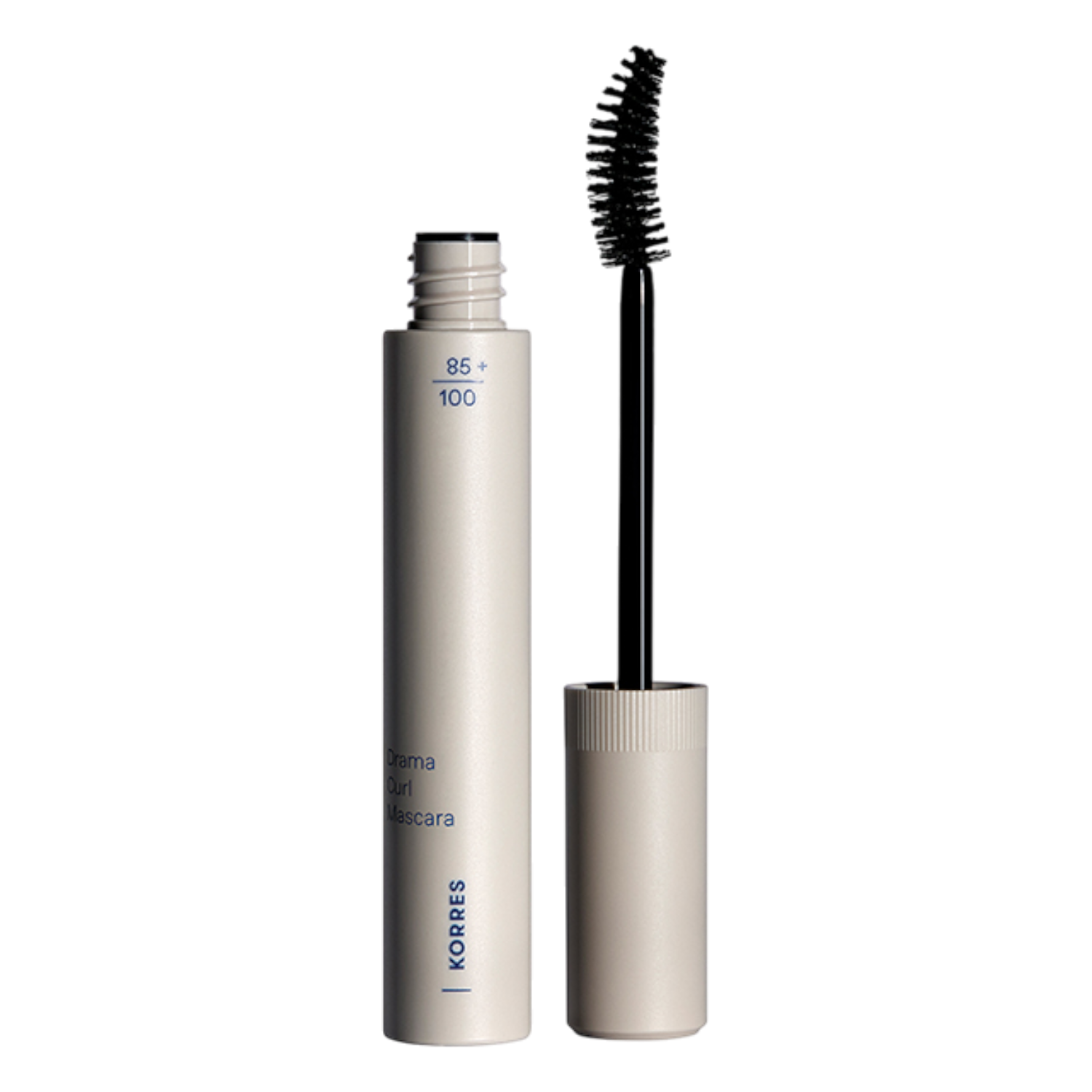 Korres Tusz do rzęs Drama Curly, 01 Black 