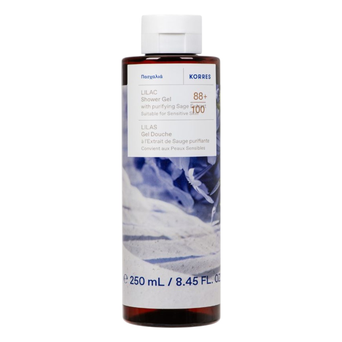 Korres Żel do mycia ciała Lilac, 250 ml