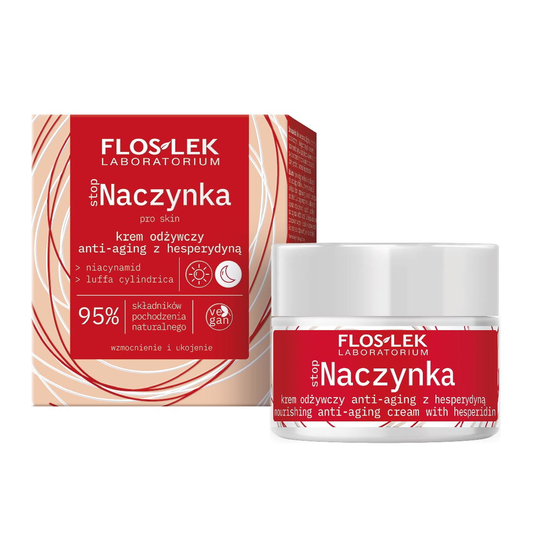 Floslek stopNaczynka krem odżywczy anti-aging z hesperydyną, 50ml