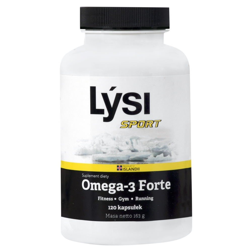 Lysi Sport Omega 3 Forte 1000 mg, kapsułki 120 szt.