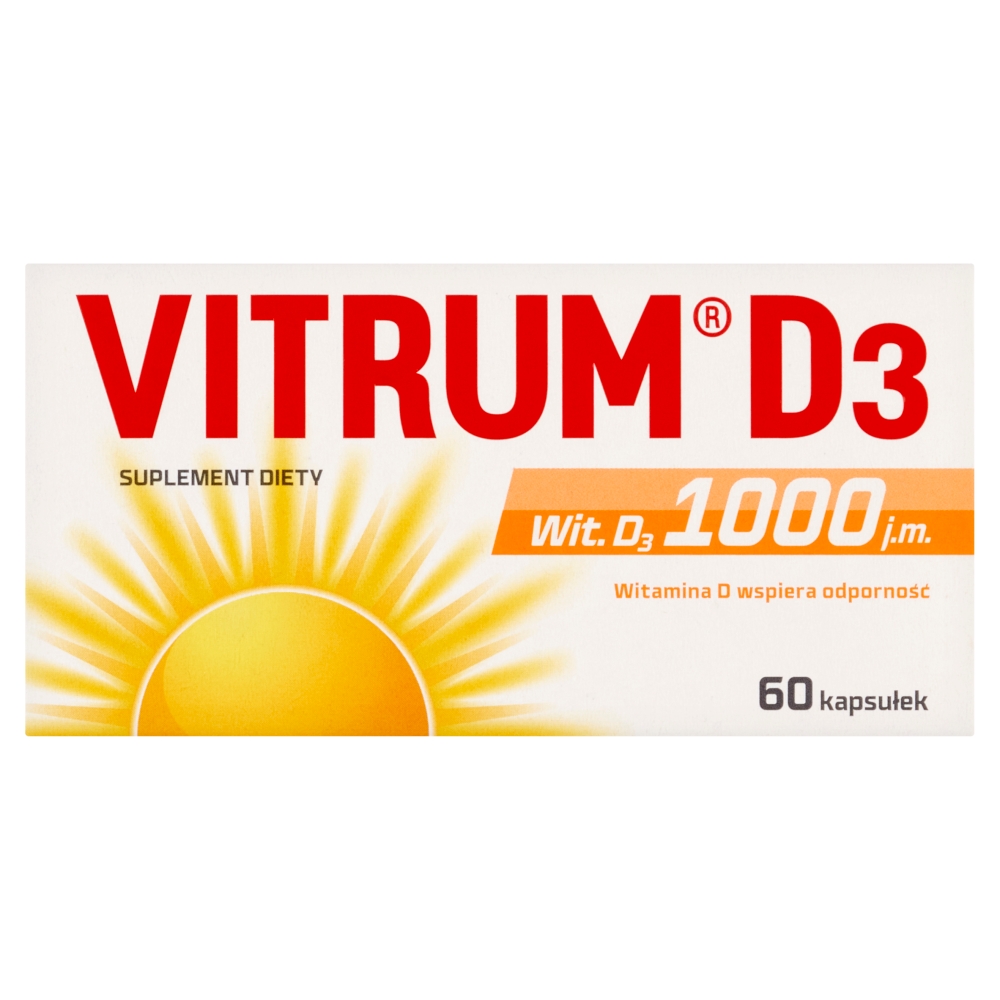 Vitrum D3 1000 j.m. Kapsułki