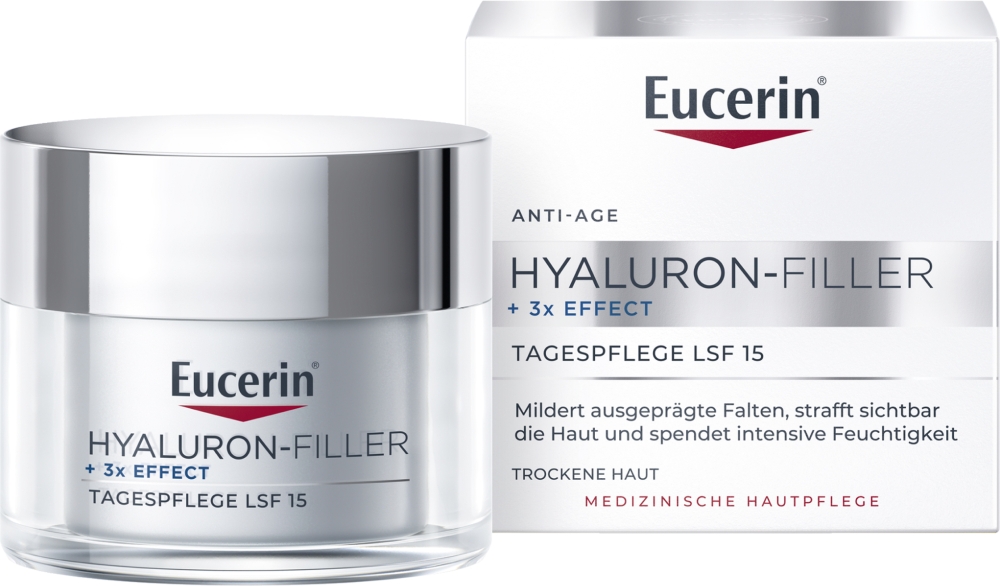 Eucerin Hyaluron-Filler Krem na dzień SPF 15 Skóra sucha, 50 ml