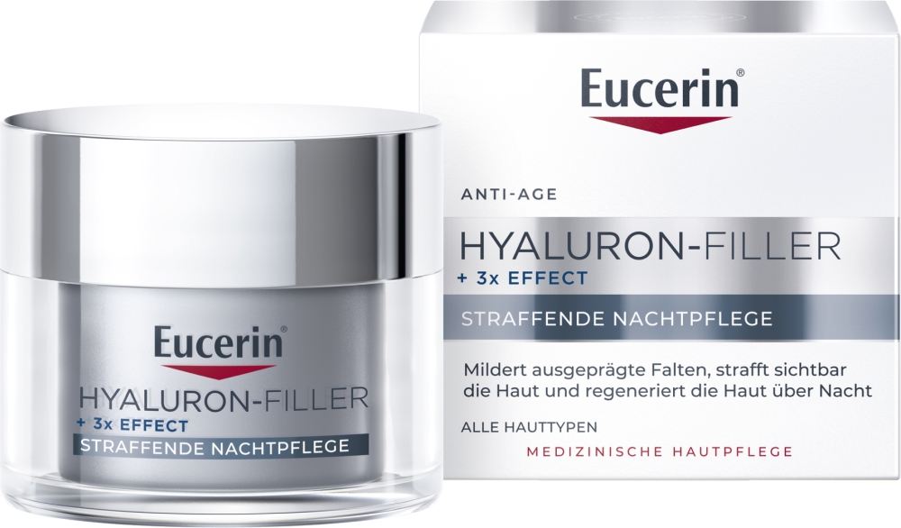 Eucerin Hyaluron-Filler Krem na noc, 50 ml