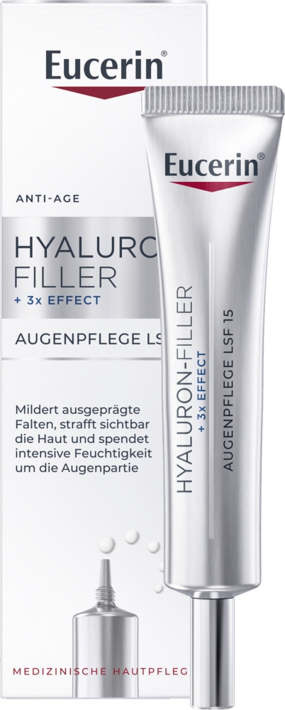 Eucerin Hyaluron-Filler Krem pod oczy SPF 15, 15 ml