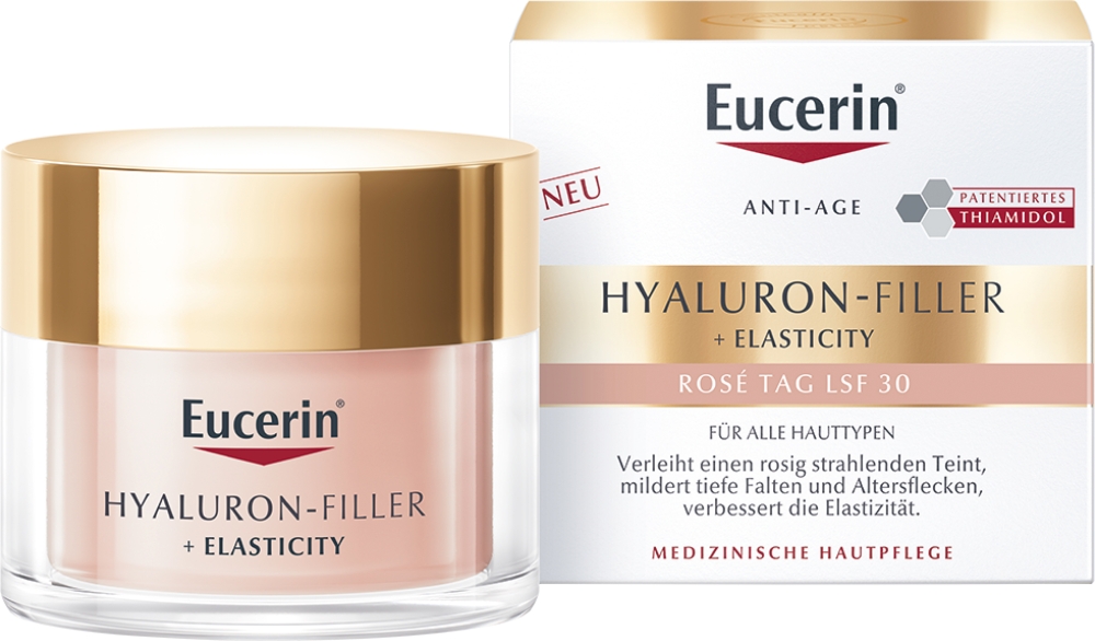 Eucerin Hyaluron-Filler + Elasticity Rose Krem na dzień SPF30