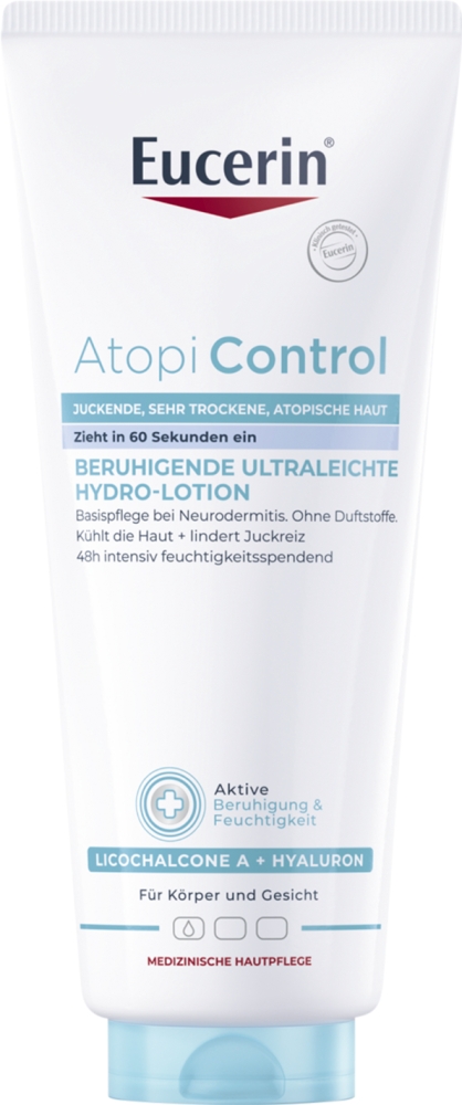 Eucerin AtopiControl Kojąca hydro-emulsja, 400 ml