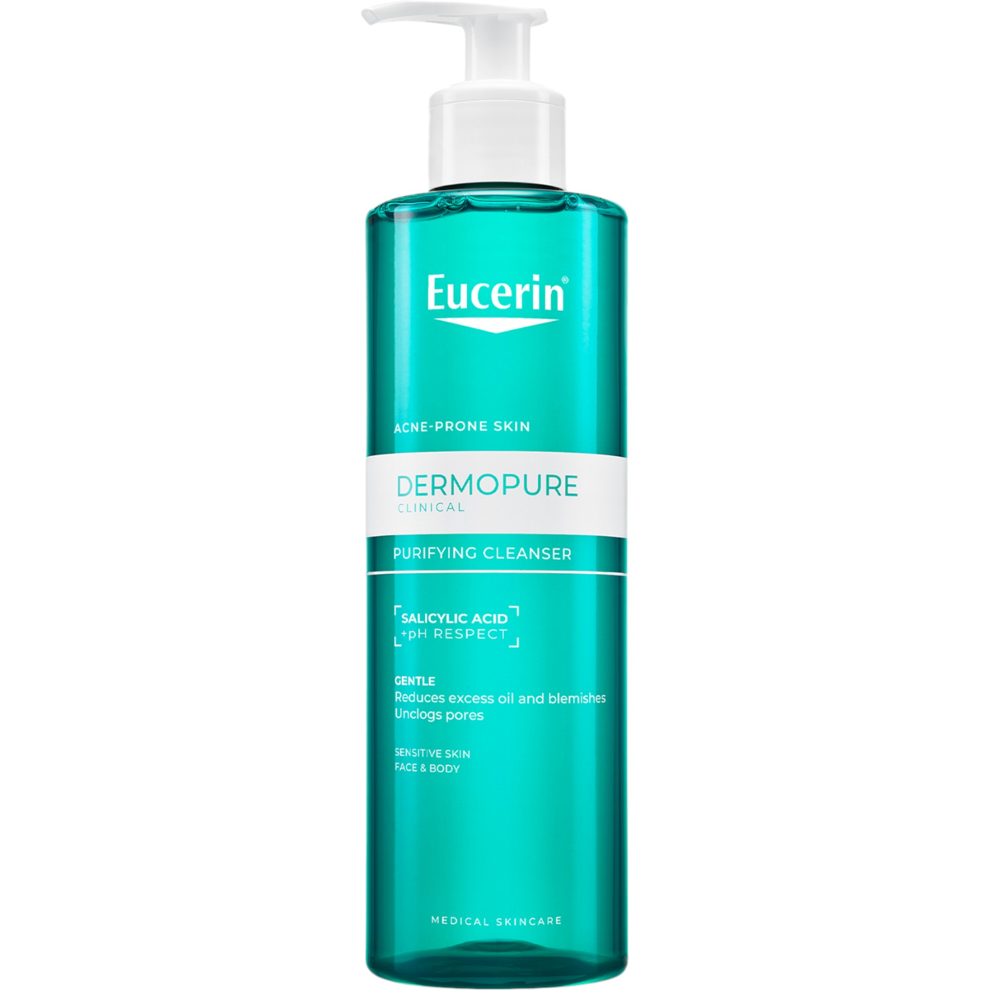 Eucerin Dermopure Clinical Gel detergente per viso e corpo