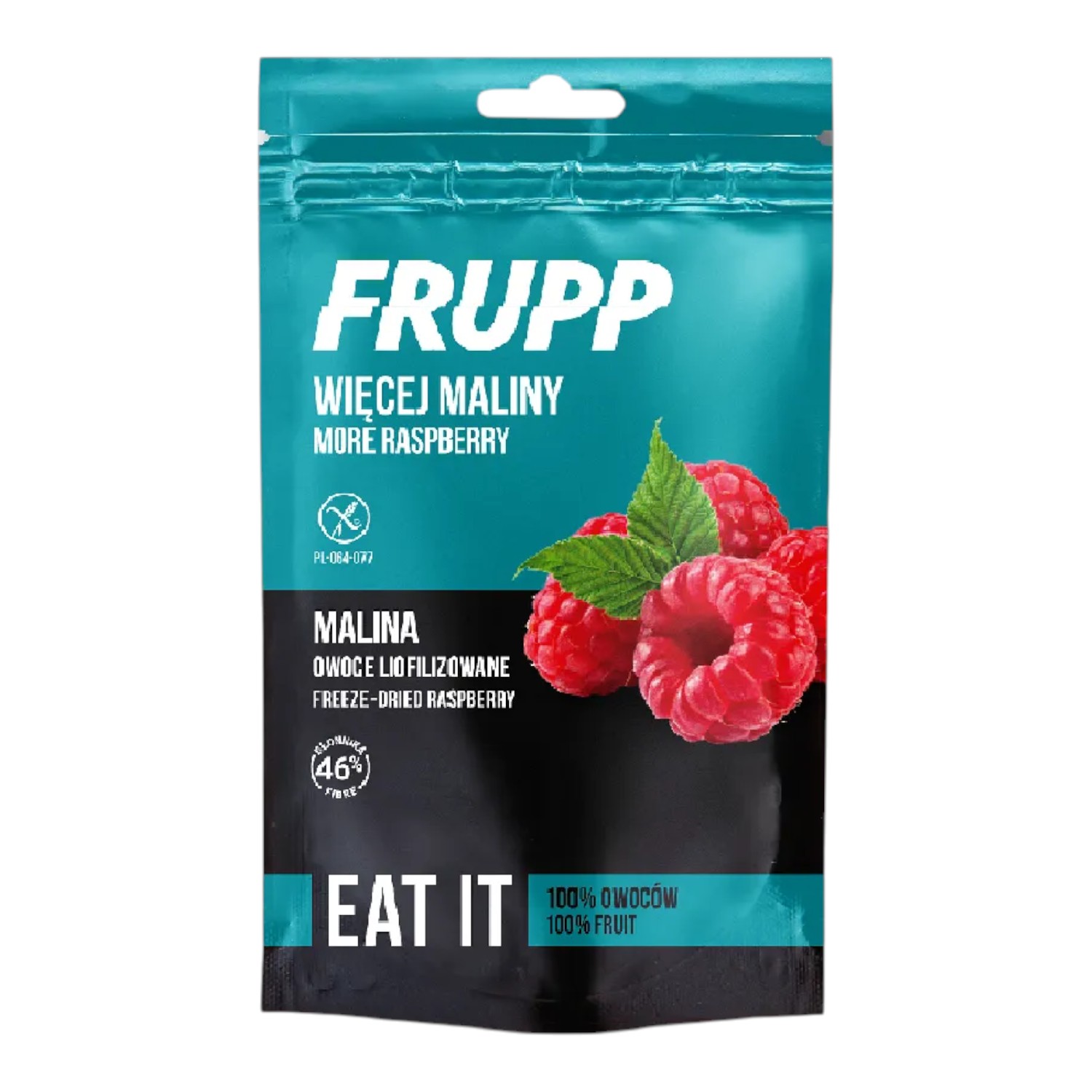 Frupp Owoce liofilizowane bez dodatku cukru - malina, 15 g