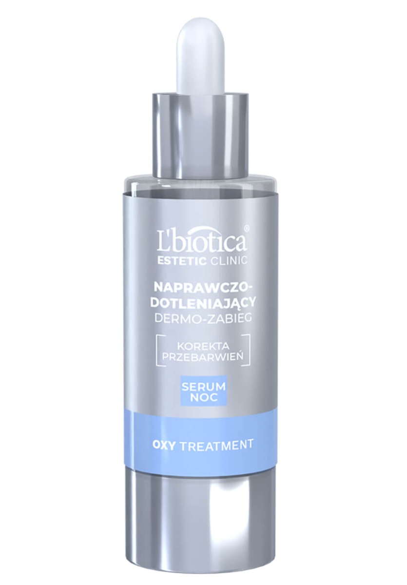 L'biotica Estetic Clinic Oxy Treatment Naprawczo-Dotleniający Dermo-Zabieg Serum na noc 30 ml