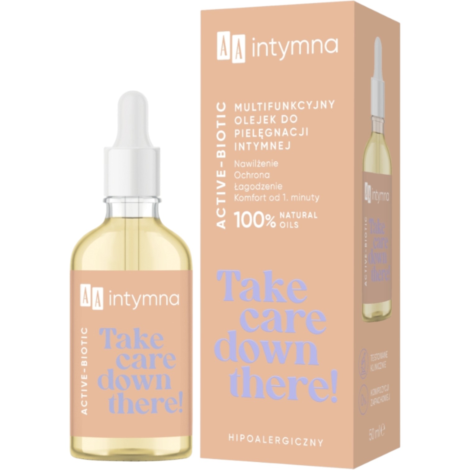 AA Intymna Active-Biotic Multifunkcyjny Olejek do pielęgnacji intymnej