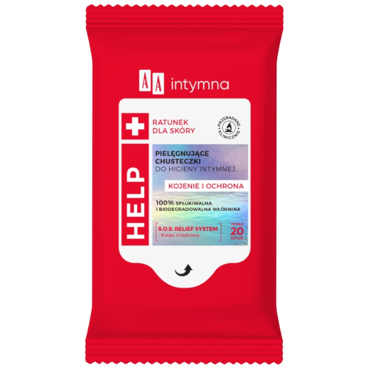 AA Intima Salviette per l'igiene intima Help, 20 pezzi.