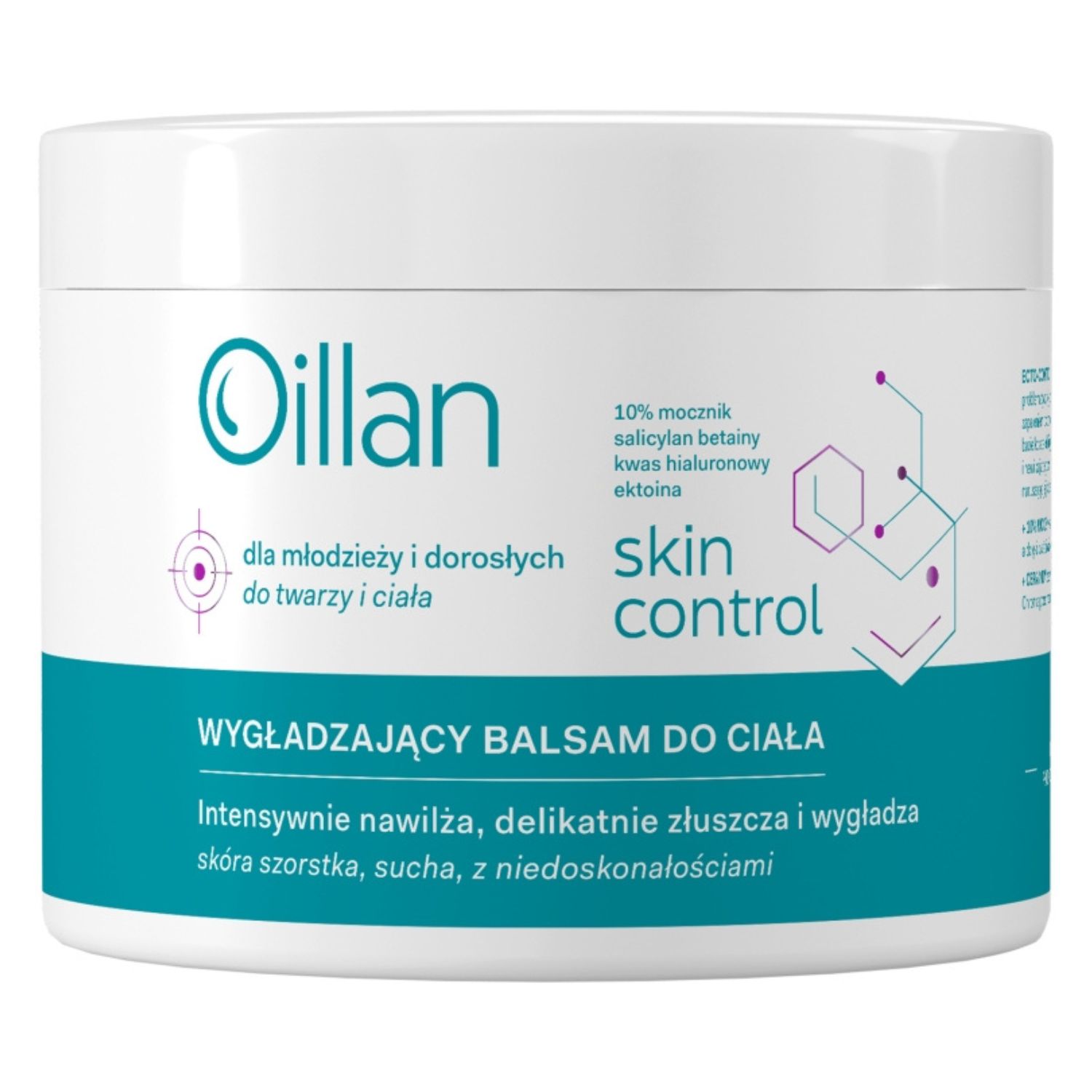 Oillan Skin Control Wygładzający balsam nawilżający do ciała i twarzy z 10% mocznikiem