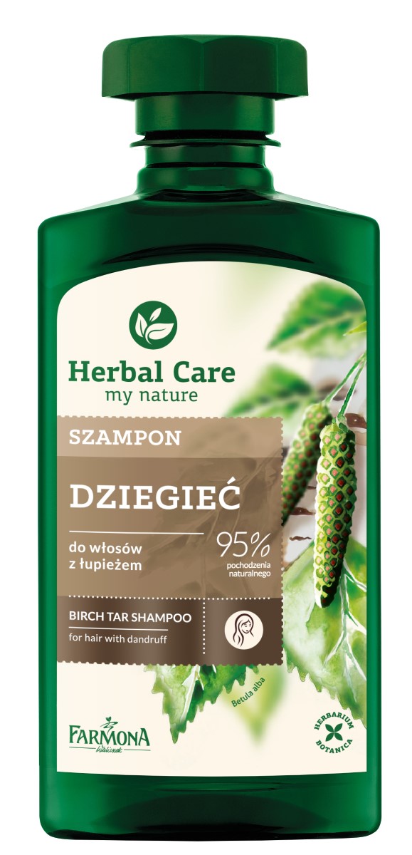 Herbal Care Dziegieć  Szampon do włosów 330 ml 330 ml