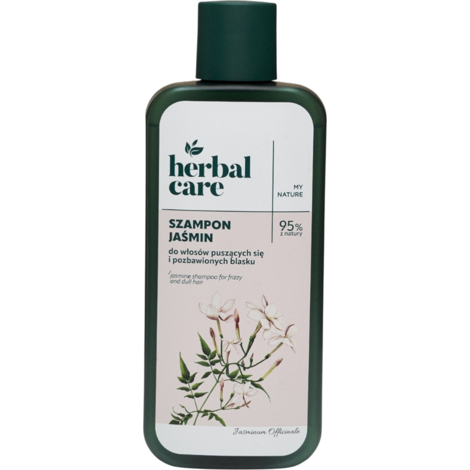 Herbla Care Szampon do włosów puszących się, pozbawionych blasku Jaśmin