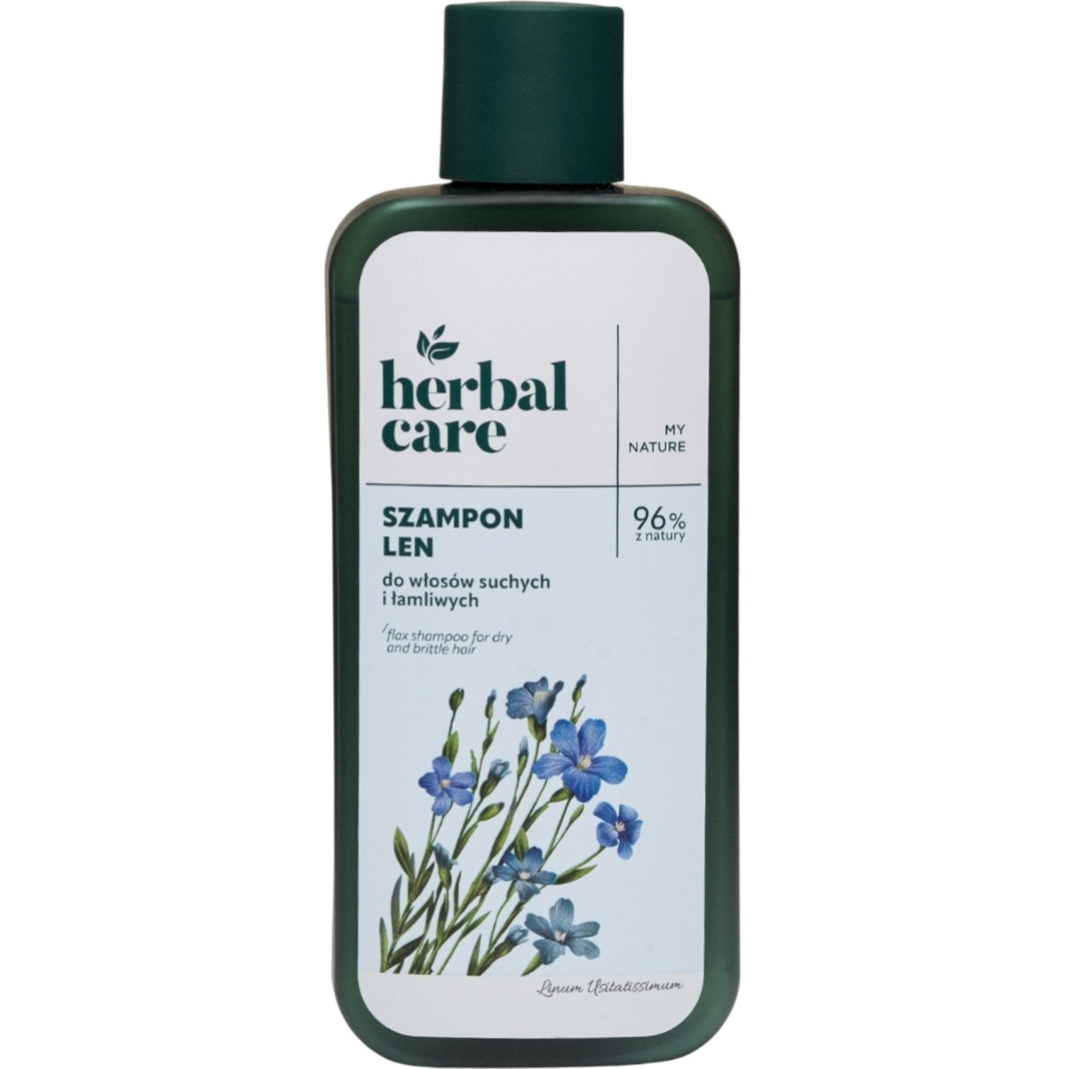 Herbla Care Szampon do włosów suchych i łamliwych Len
