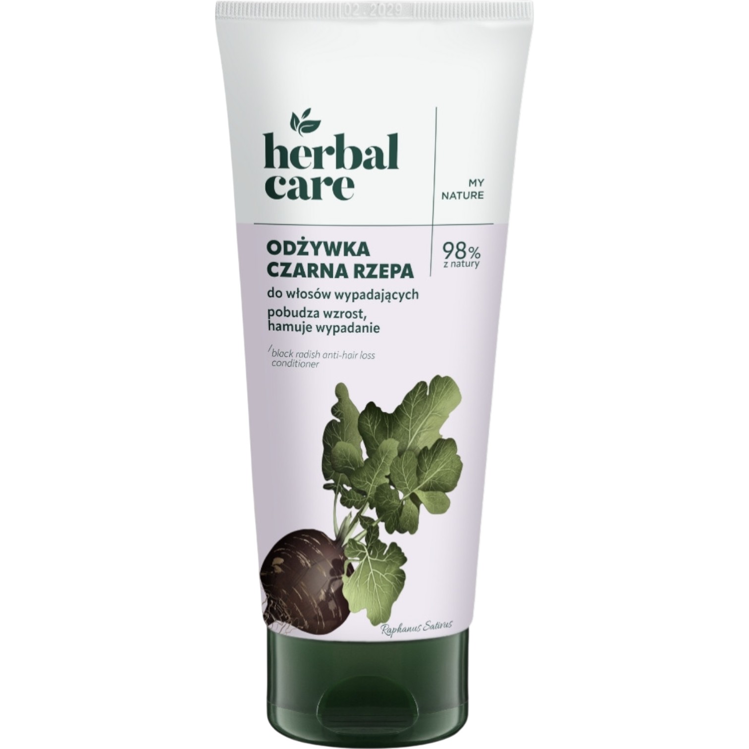 Herbla Care Odżywka do włosów wypadających Czarna rzepa