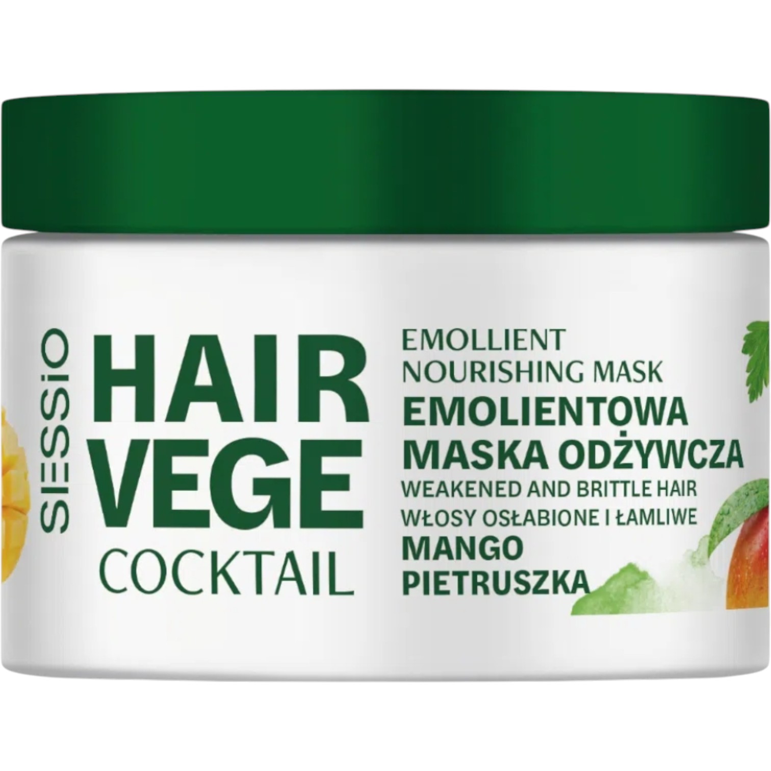 Sessio Vege Cocktail Maska do włosów, mango-pietruszka