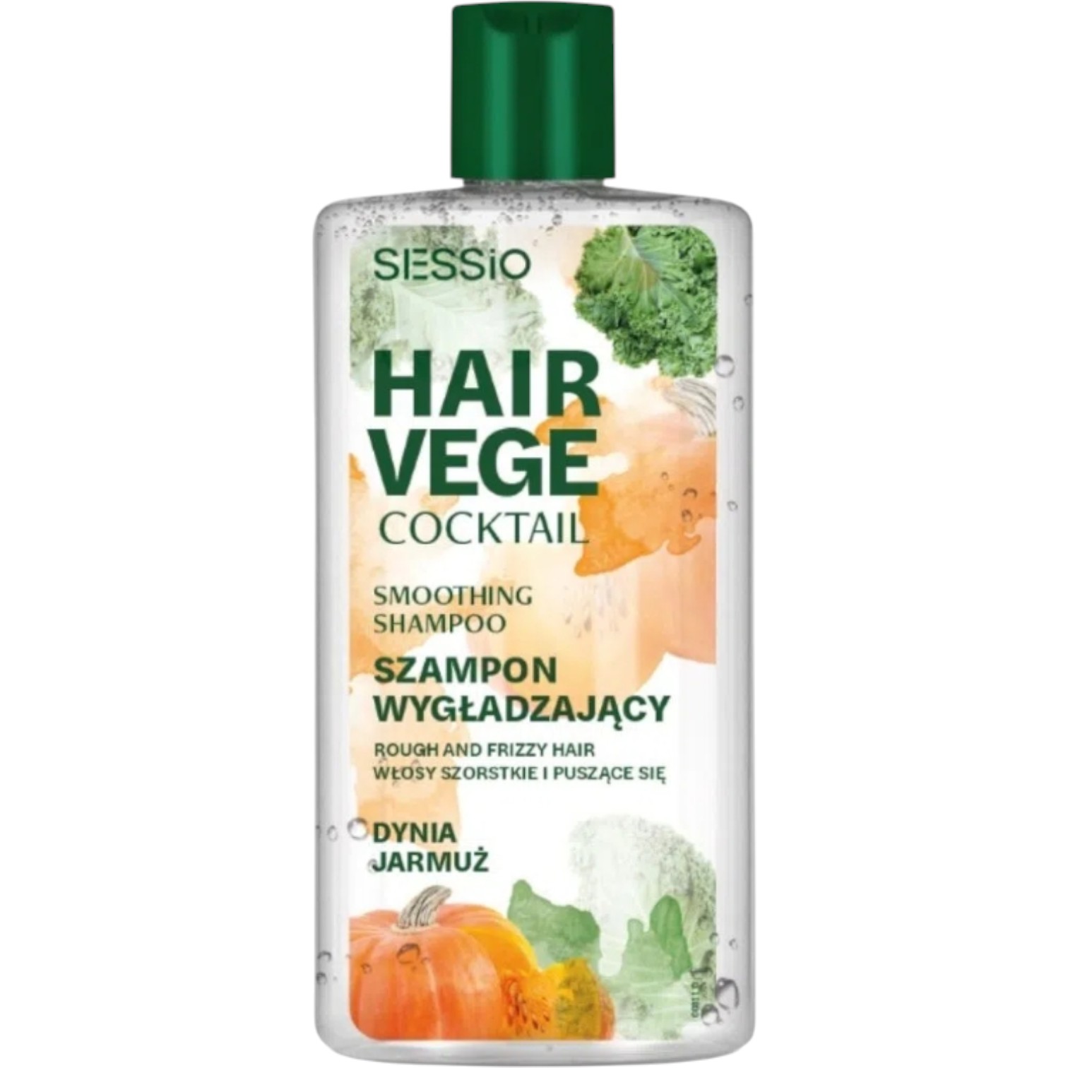 Sessio Vege Cocktail Shampoo per capelli, zucca-cavolo riccio