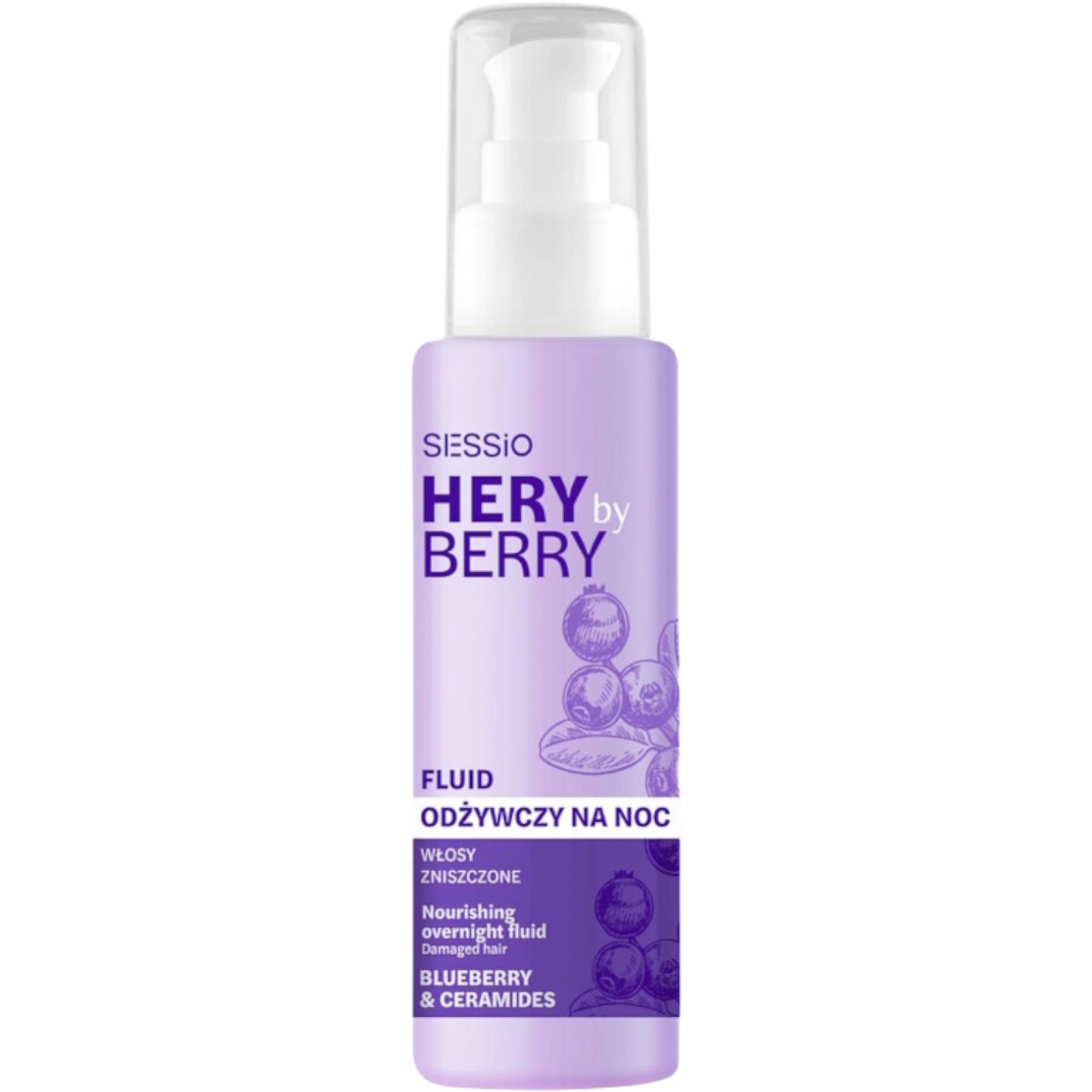 Sessio Hery by Berry Fluid odżywczy na noc, 100 ml