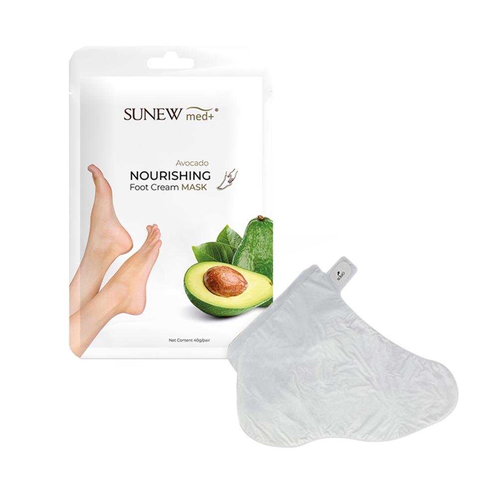 SunewMed+ Maska do stóp Avocado 40 g