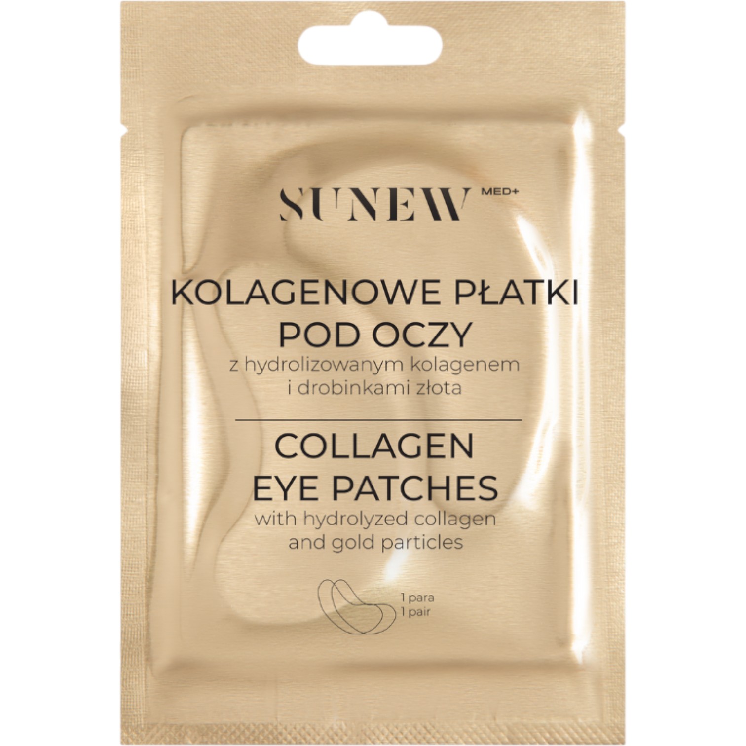 Sunew Med+ Kolagenowe płatki pod oczy