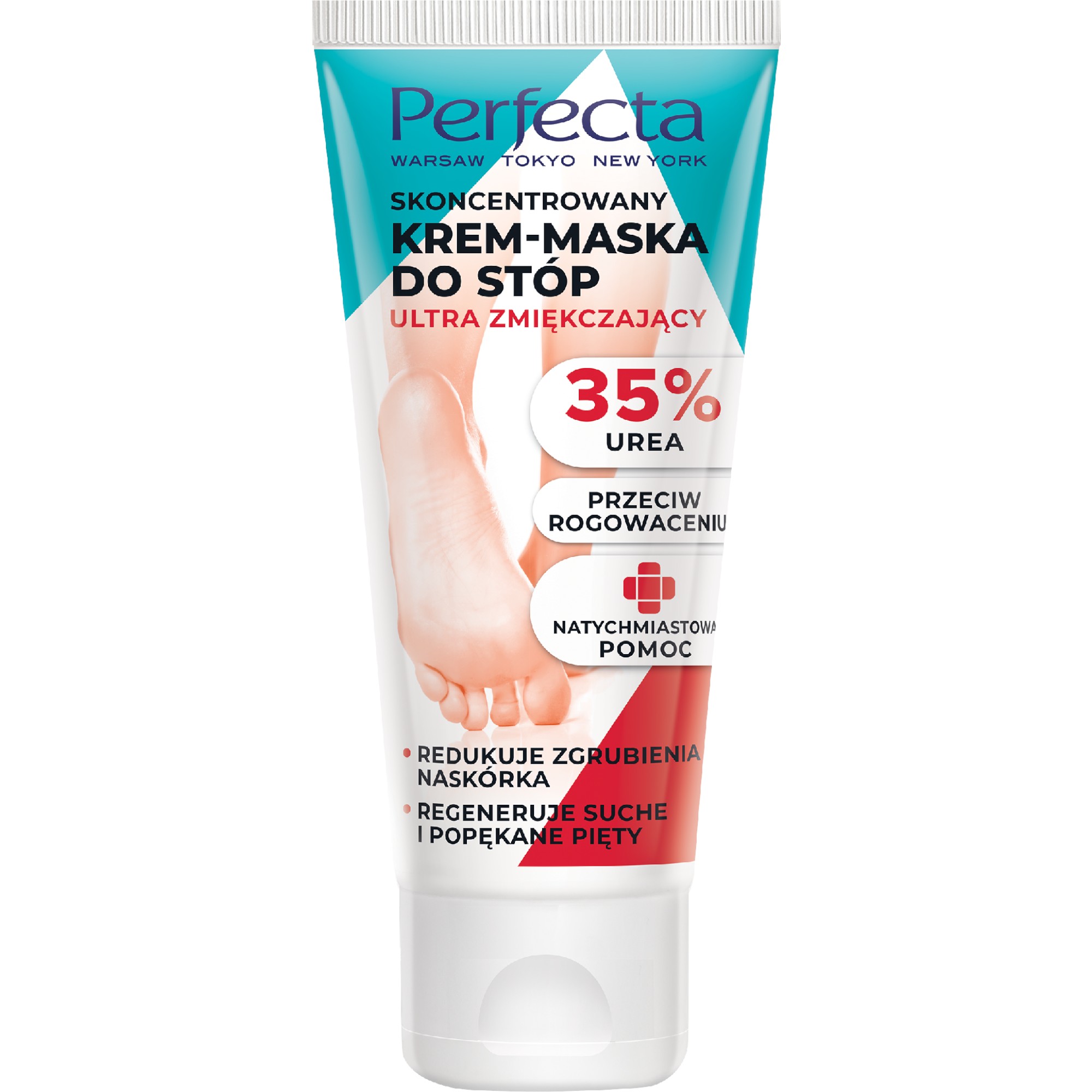 Perfecta, skoncentrowany krem-maska do stóp, 80 ml