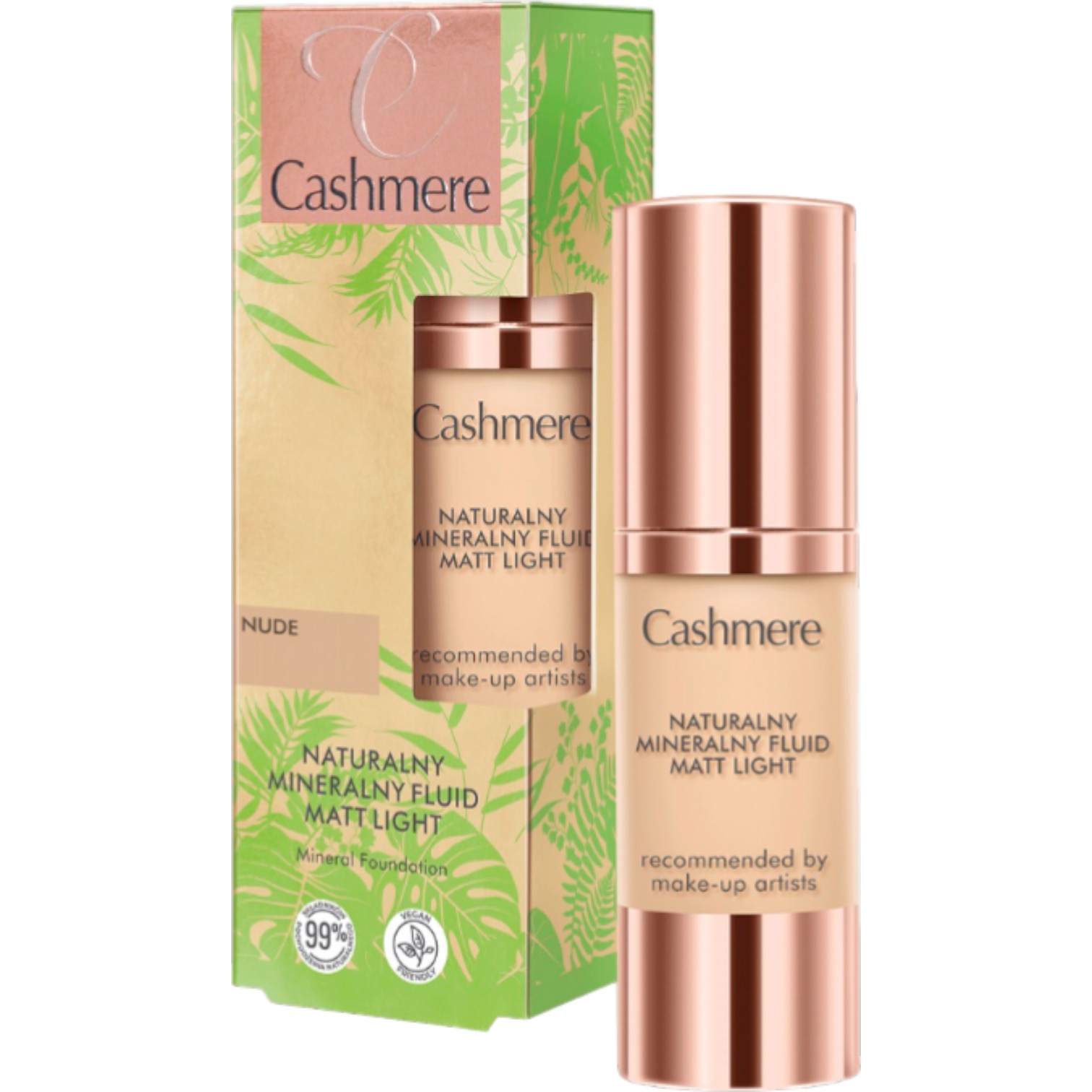 Dax Cashmere Mineral Foundation, Mineralny podkład do twarzy, 03 Nude