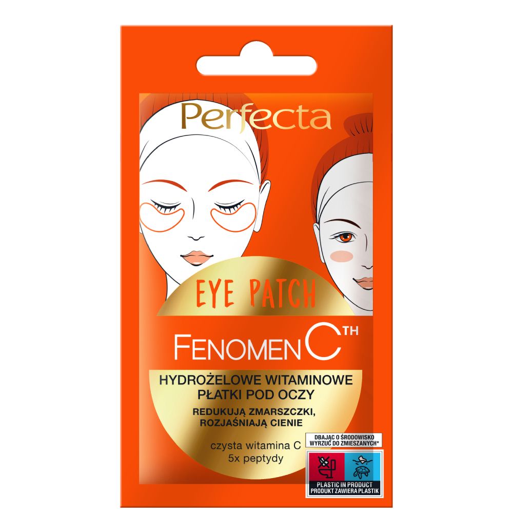 Perfecta Fenomen C Eye Patch Hydrożelowe witaminowe płatki pod oczy