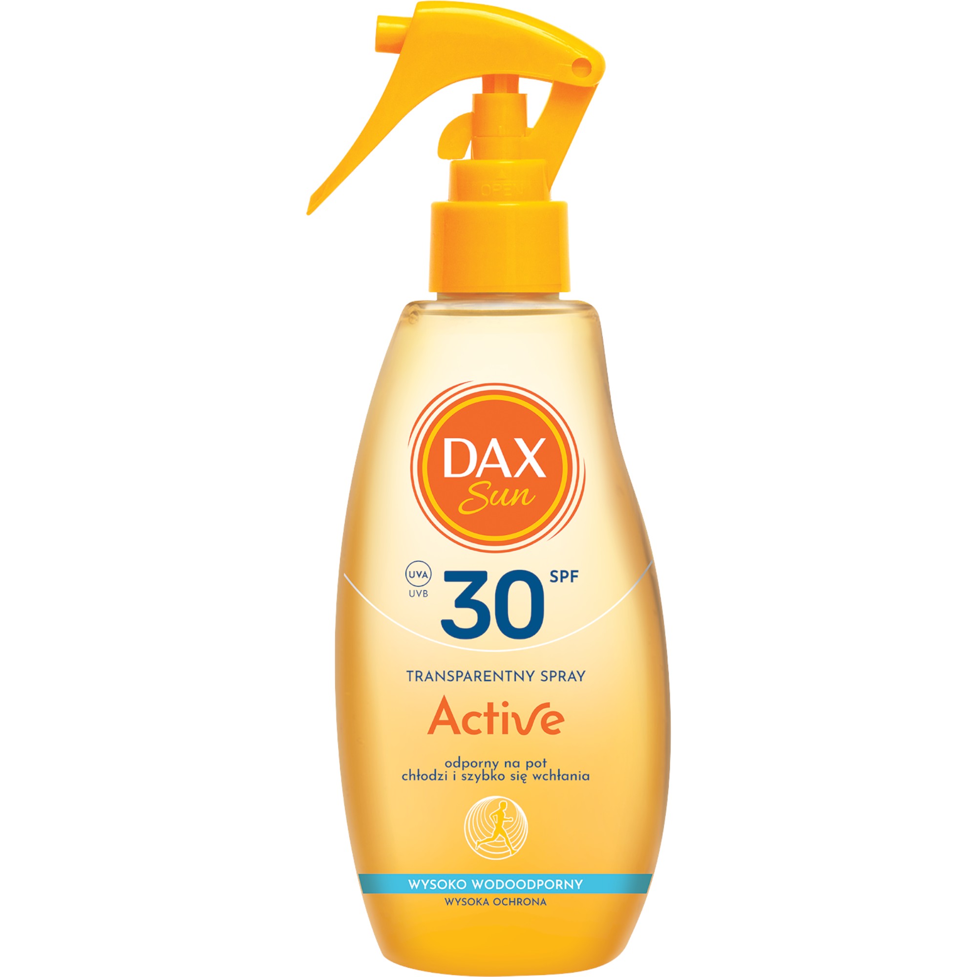 Dax Sun Transparentny spray ACTIVE SPF 30