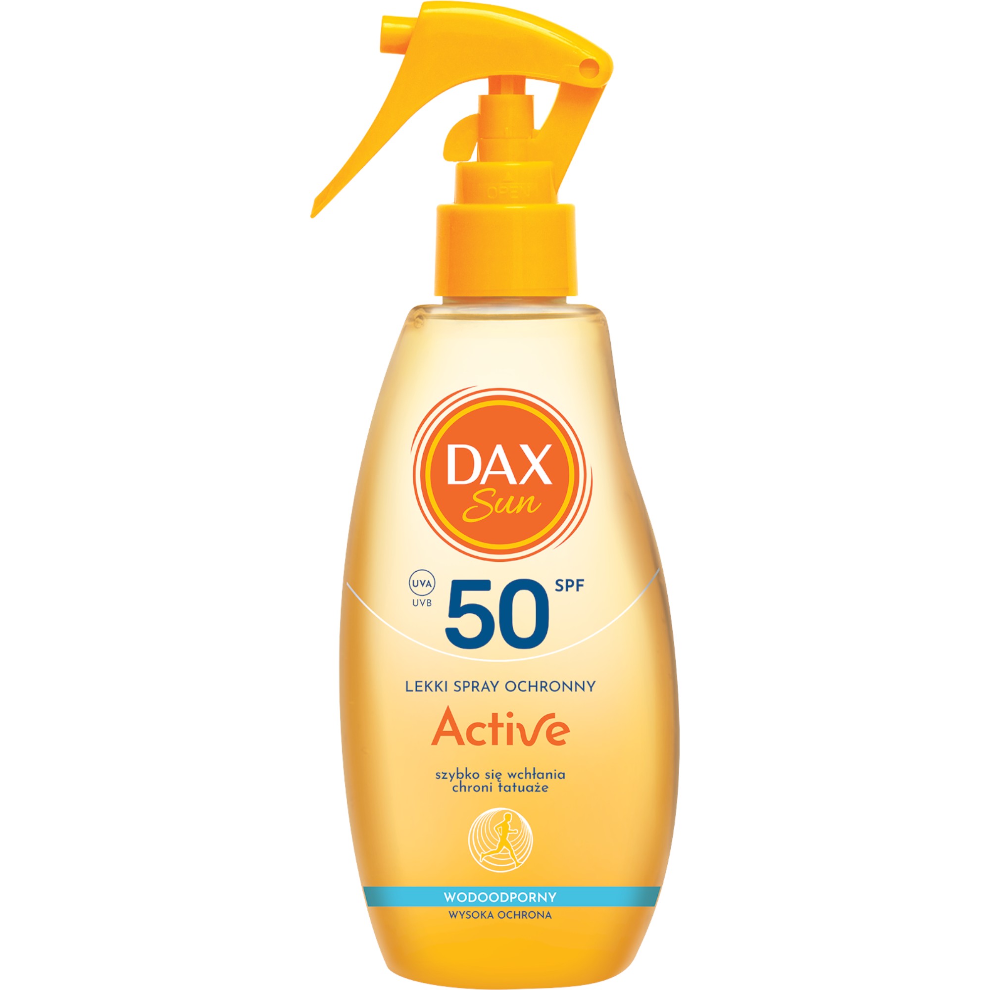 Dax Sun Lekki spray ochronny ACTIVE SPF 50