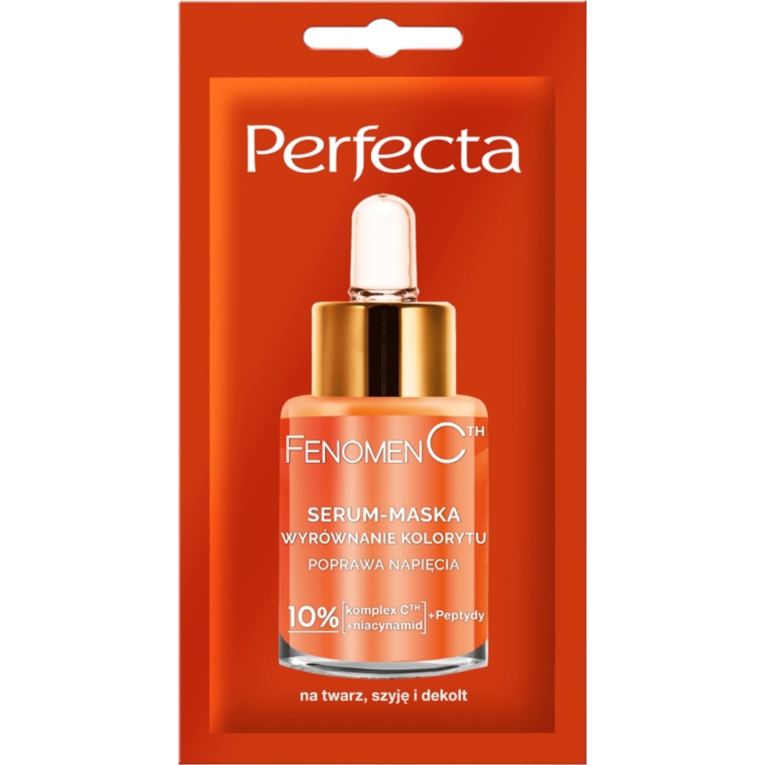 Perfecta Fenomen C Maschera Viso Uniformante, Miglioramento dell'Elasticità