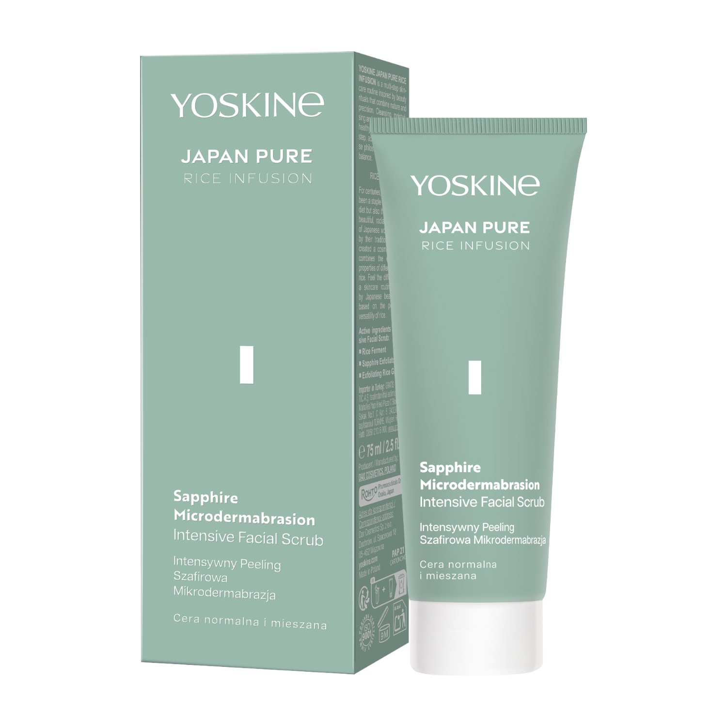 Yoskine Japan Pure Rice Infusion Micropeeling Intenso allo Zaffiro