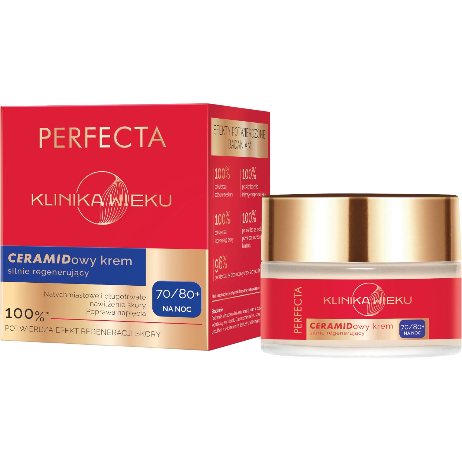 Perfecta Klinika Wieku Krem na noc 70+/80+