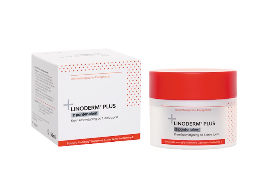 Linoderm Plus z Pantenolem, Krem kosmetyczny od 1. dnia życia 50 ml