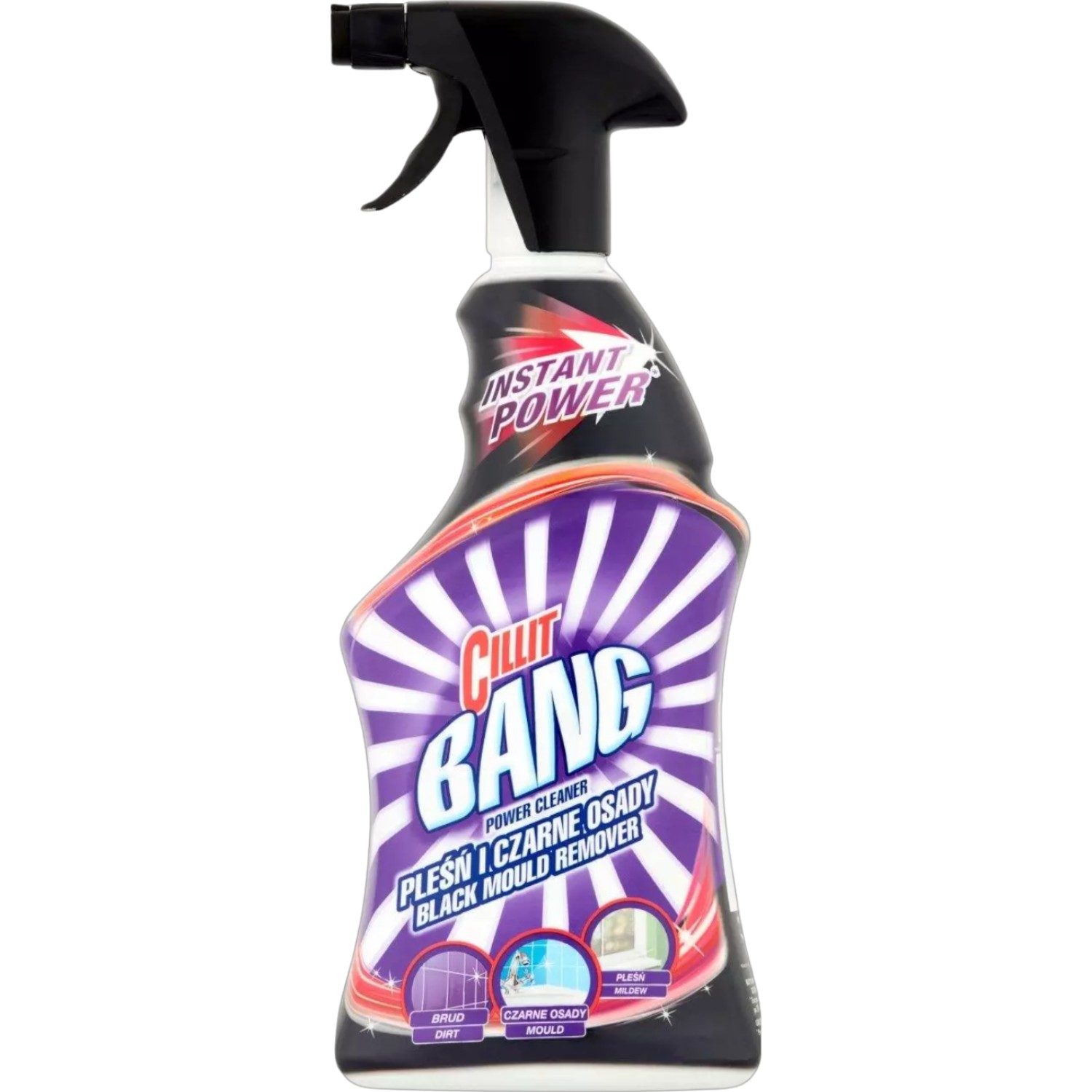 Cillit Bang Spray pleśń i czarne osady, 750 ml