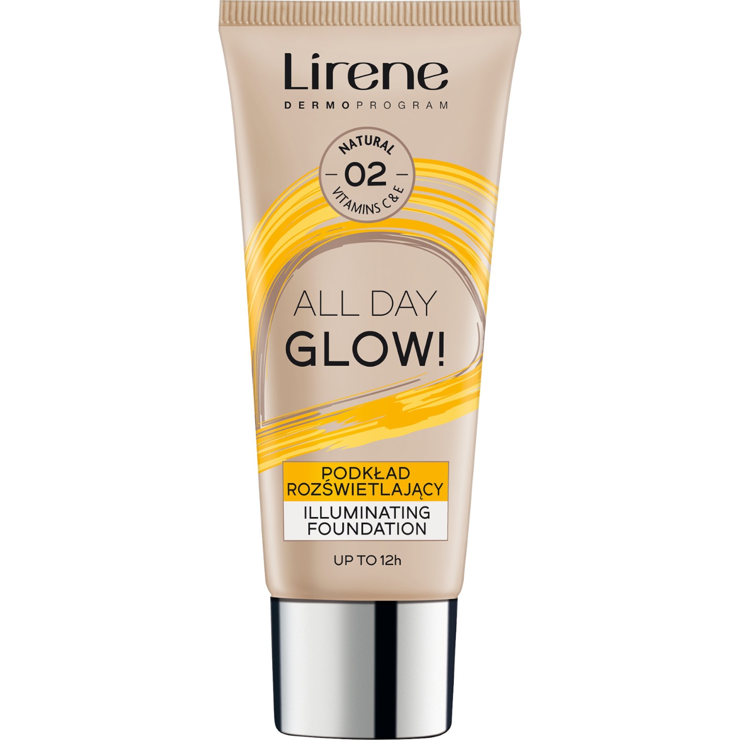 Lirene Fluid rozświetlający, 02 Naturalny Naturalny