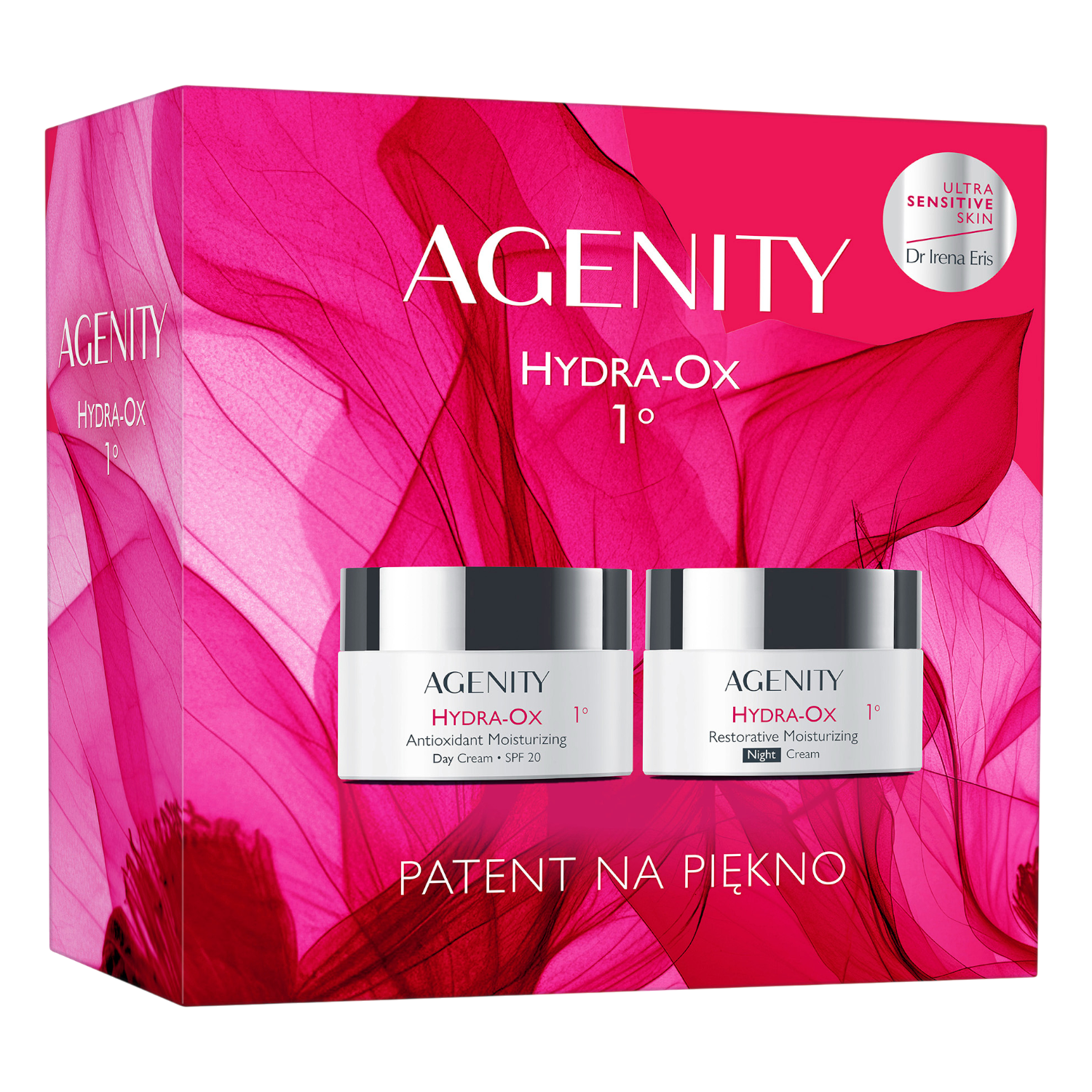 Agenity 1o Hydra-Ox (Krem na dzień 50ml + Krem na noc 50ml)