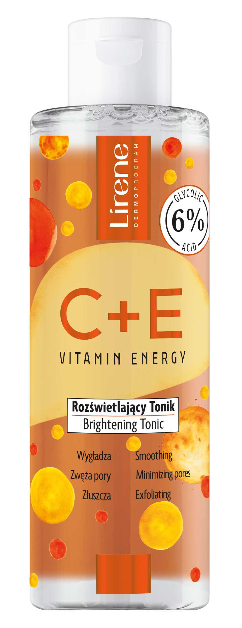 Lirene C+E Vitamin Energy - Tonico Esfoliante 200 ml