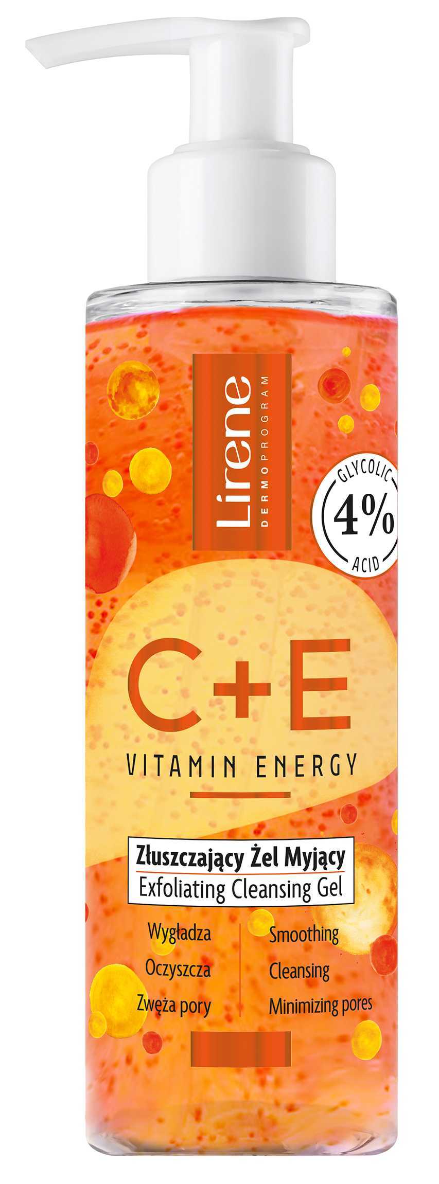 Lirene C+E Vitamin Energy - Gel Esfoliante 145 ml