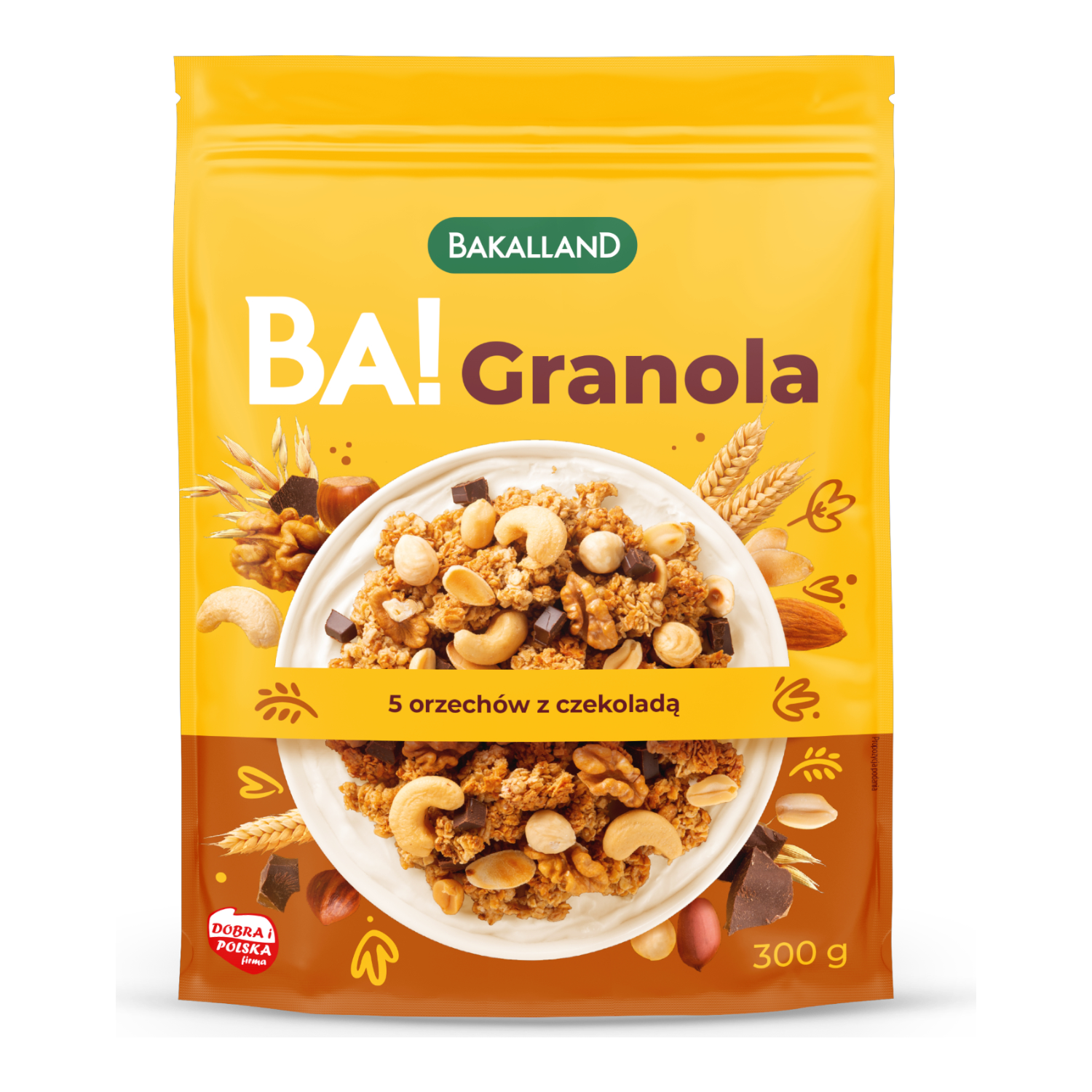 Bakalland Granola 5 orzechów 300 g