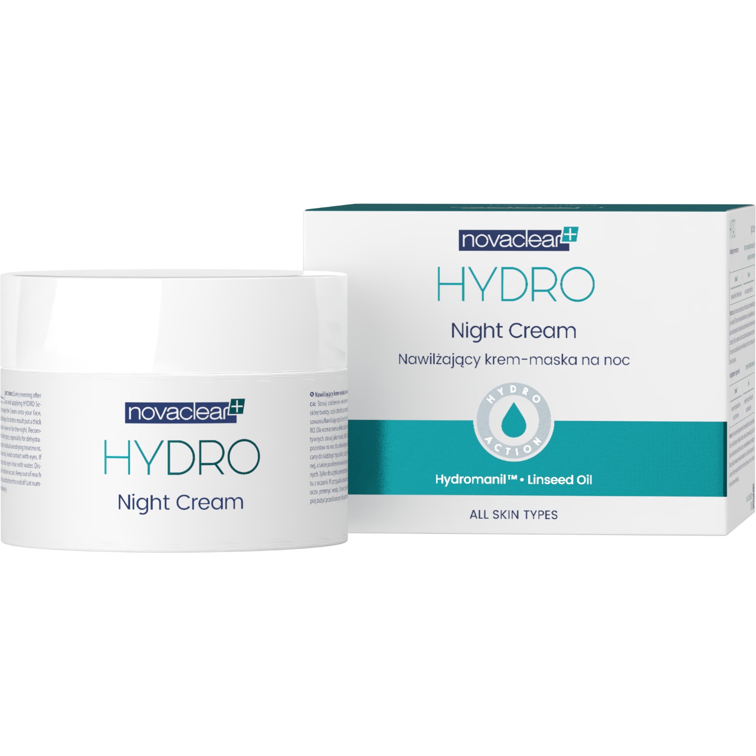 Novaclear Hydro Nawilżający krem-maska na noc 