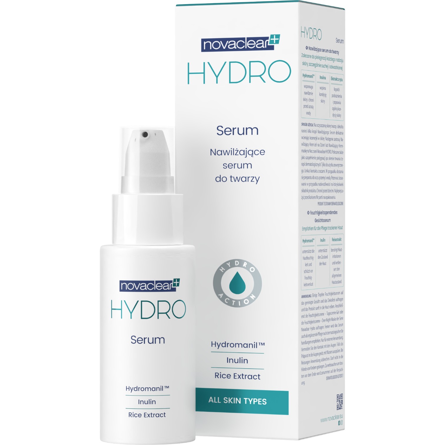 Novaclear Hydro Nawilżające serum